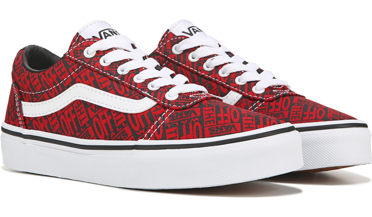 kids red vans