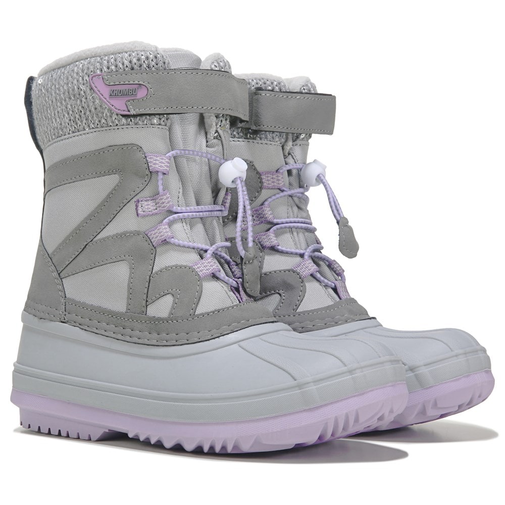 Khombu Kids' Ava Waterproof Boot Little/Big Kid Famous Footwear