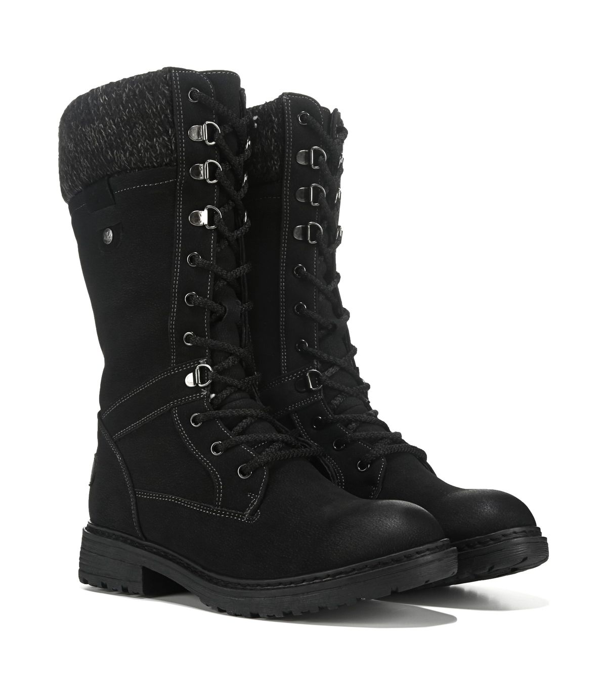 Patrizia Heroness Women's Boot (Black - Size 7 - Faux Leather)