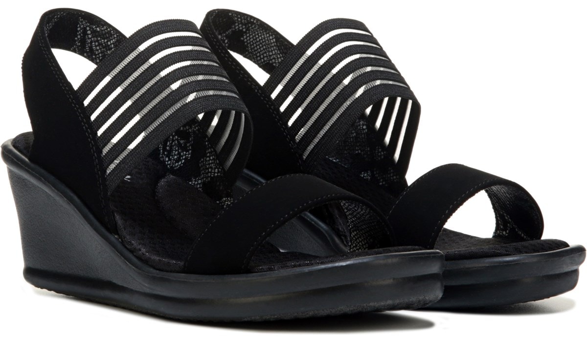 skechers ladies wedge sandals