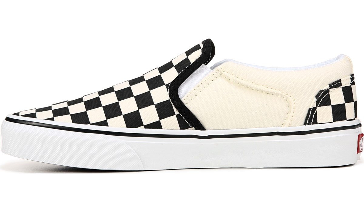 black slip on vans famous footwear