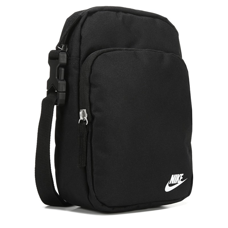 Nike Heritage Crossbody Bag Shoes (Black/Black/White) - Size 0.0 OT