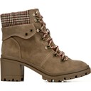 Smooth Taupe/Plaid