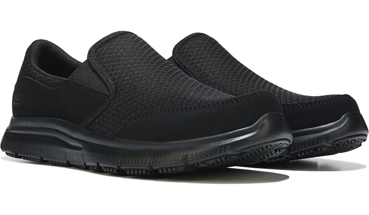 black skechers work