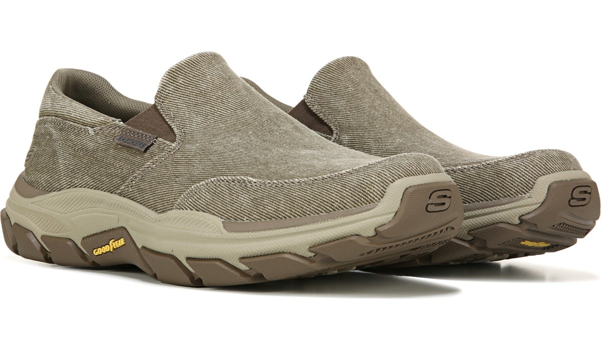 Skechers Men's Fallston GoodYear Medium/Wide Slip On | Famous Footwear