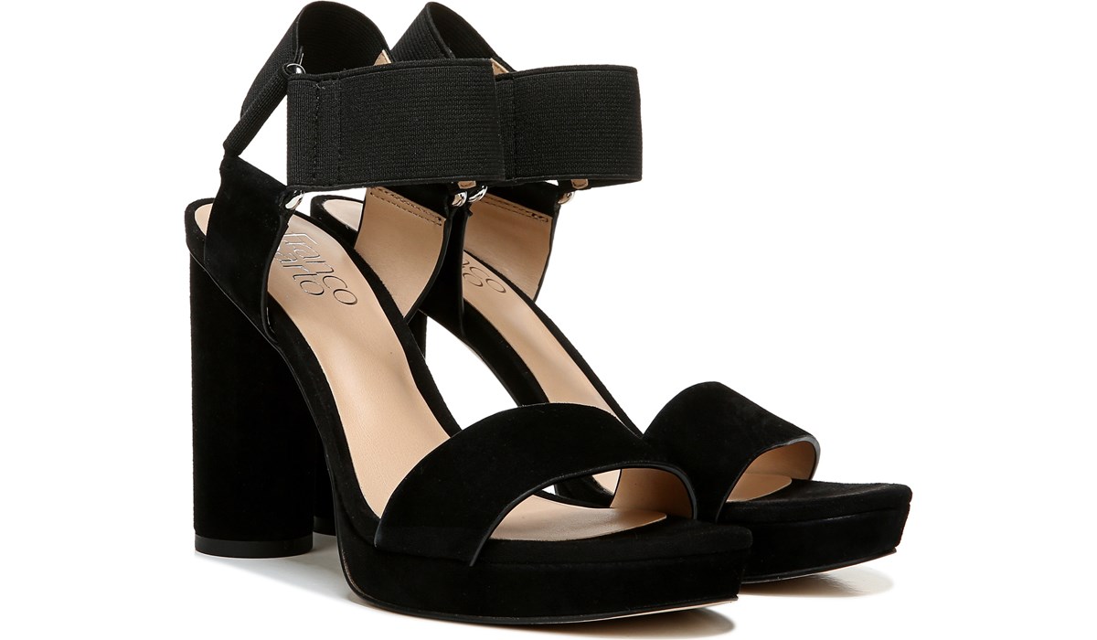 franco sarto block heel sandals
