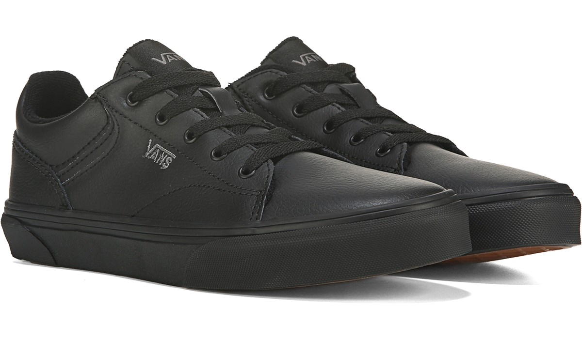 all black vans kids