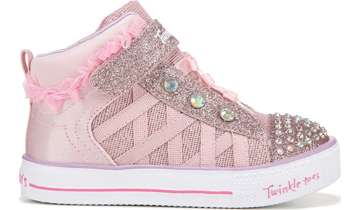 skechers twinkle toes high tops toddlers