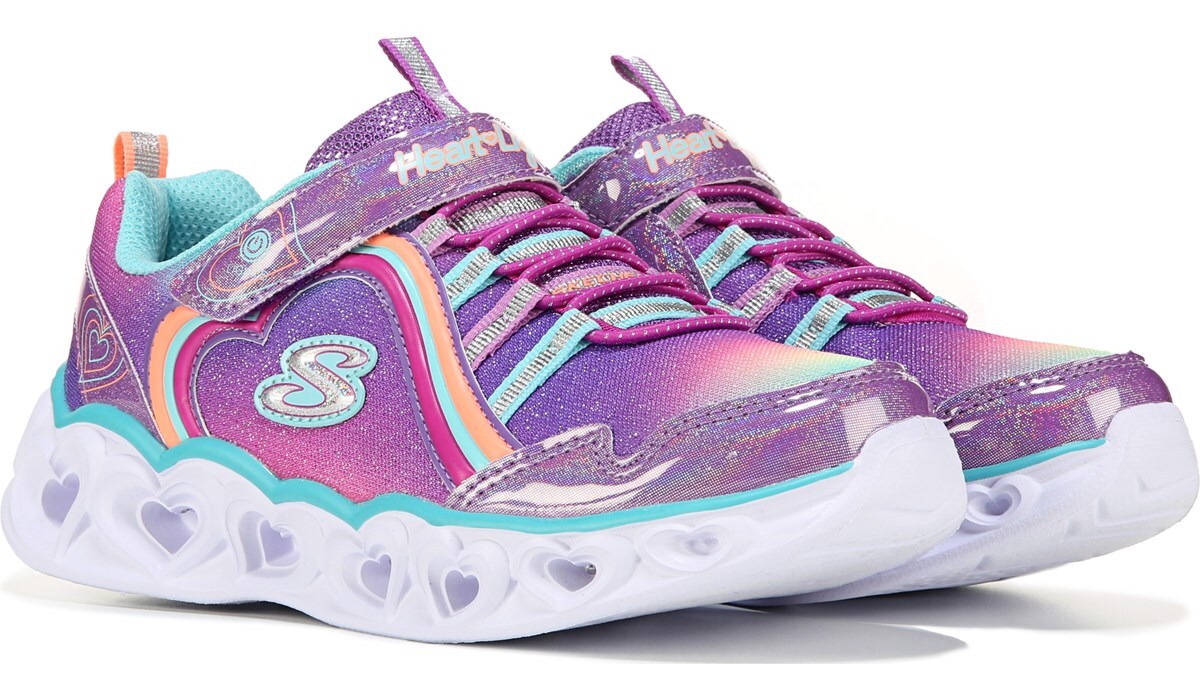 skechers girl's athletic shoes