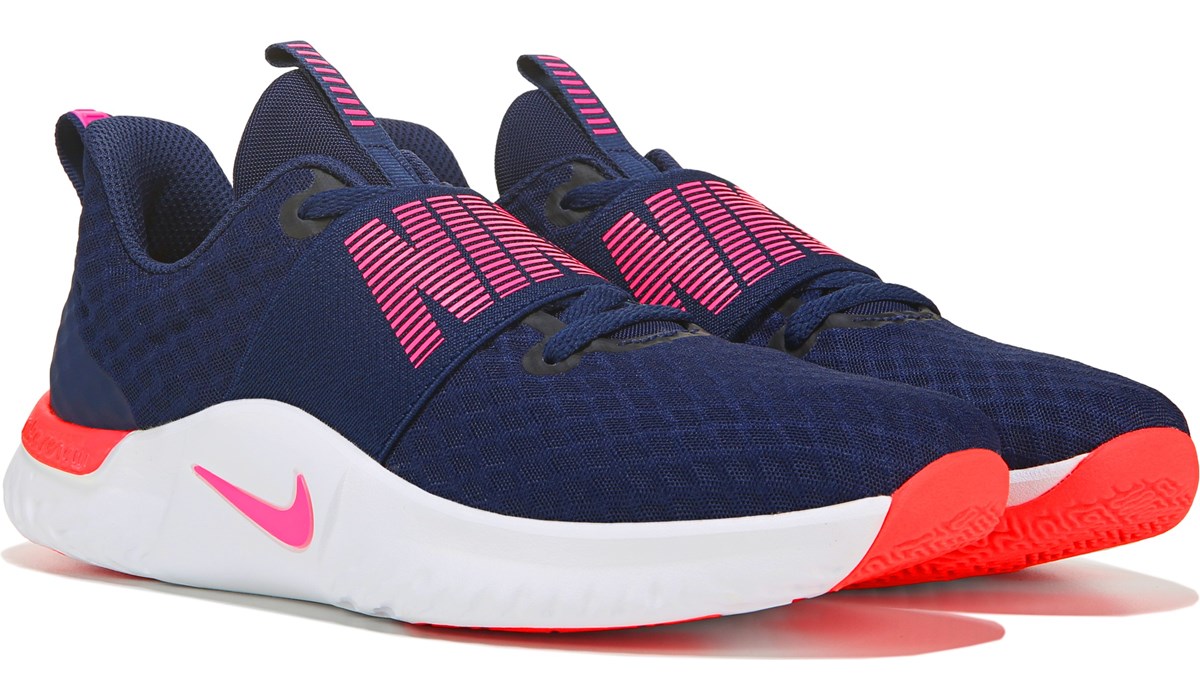 nike womens running shoes navy blue