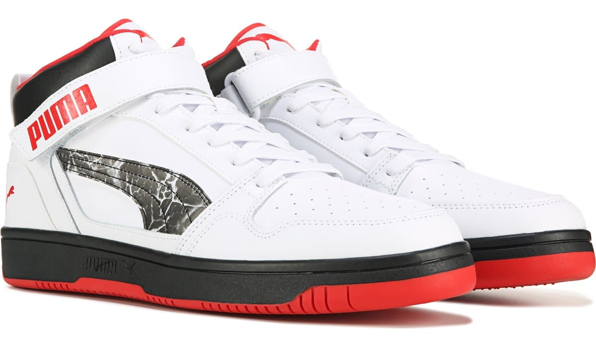 PUMA Men's Rebound Layup Strap High Top 