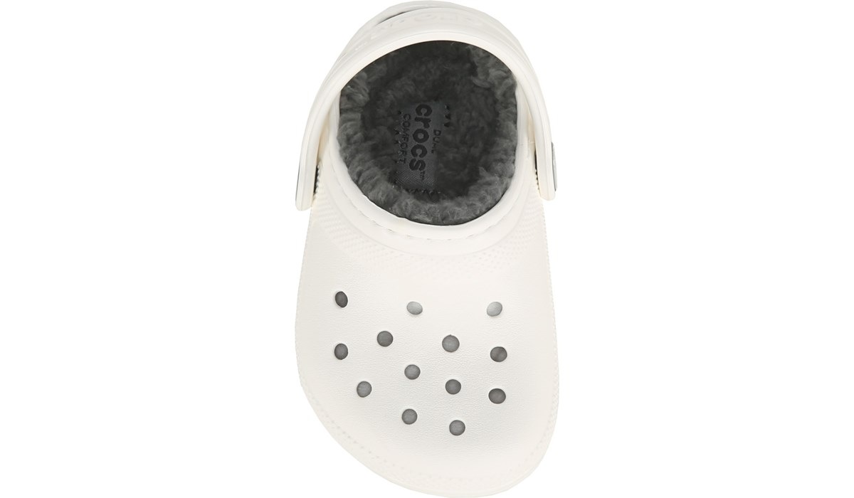 infant fuzzy crocs