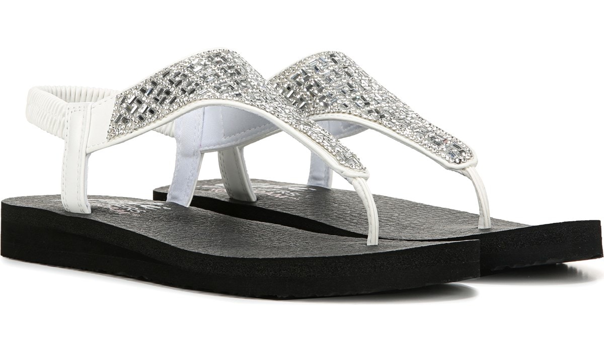 Verzadigen Op en neer gaan plek Skechers Women's Meditation Sweet Rock Sandal | Famous Footwear