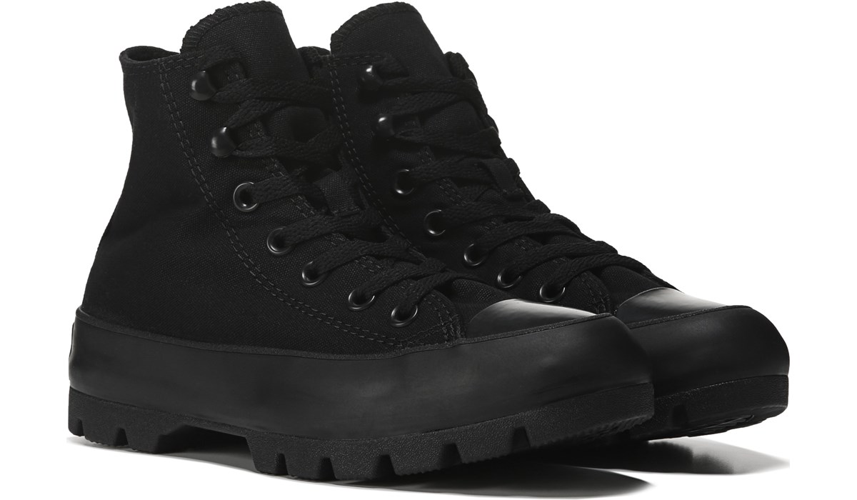 all black converse women