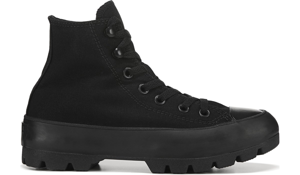 Converse Women's Chuck Taylor All Star Lugged High Top Sneaker Black, Sneakers and Athletic Shoes, Famous Footwear Converse Women's Chuck Taylor All Star Lugged High Top Sneaker Black, Sneakers and Athletic Shoes, Famous Footwear