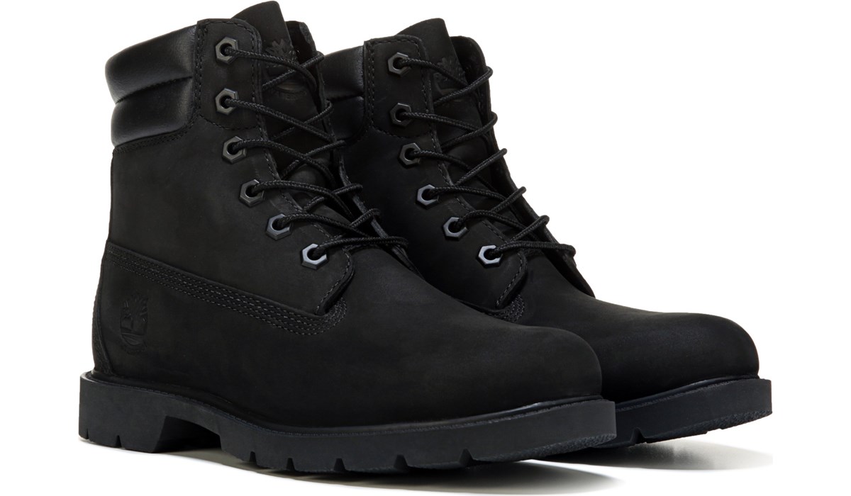 timberland black boots