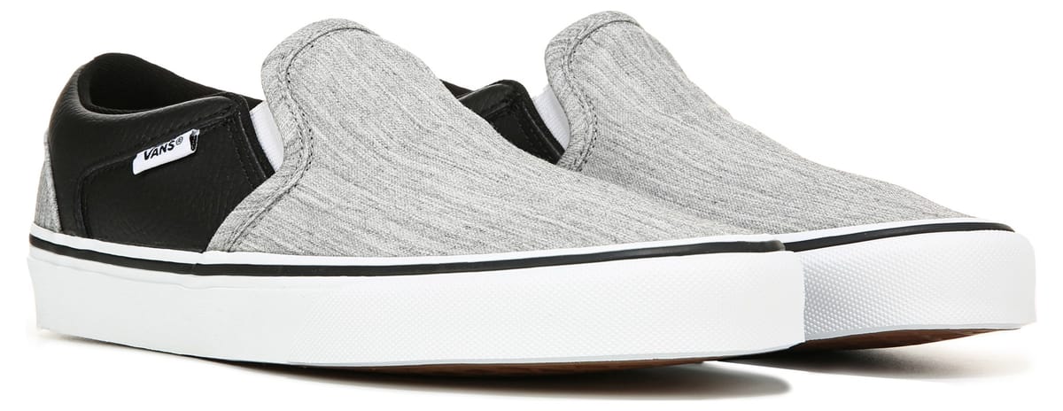 Vans Men's Asher Slip On Low Top 