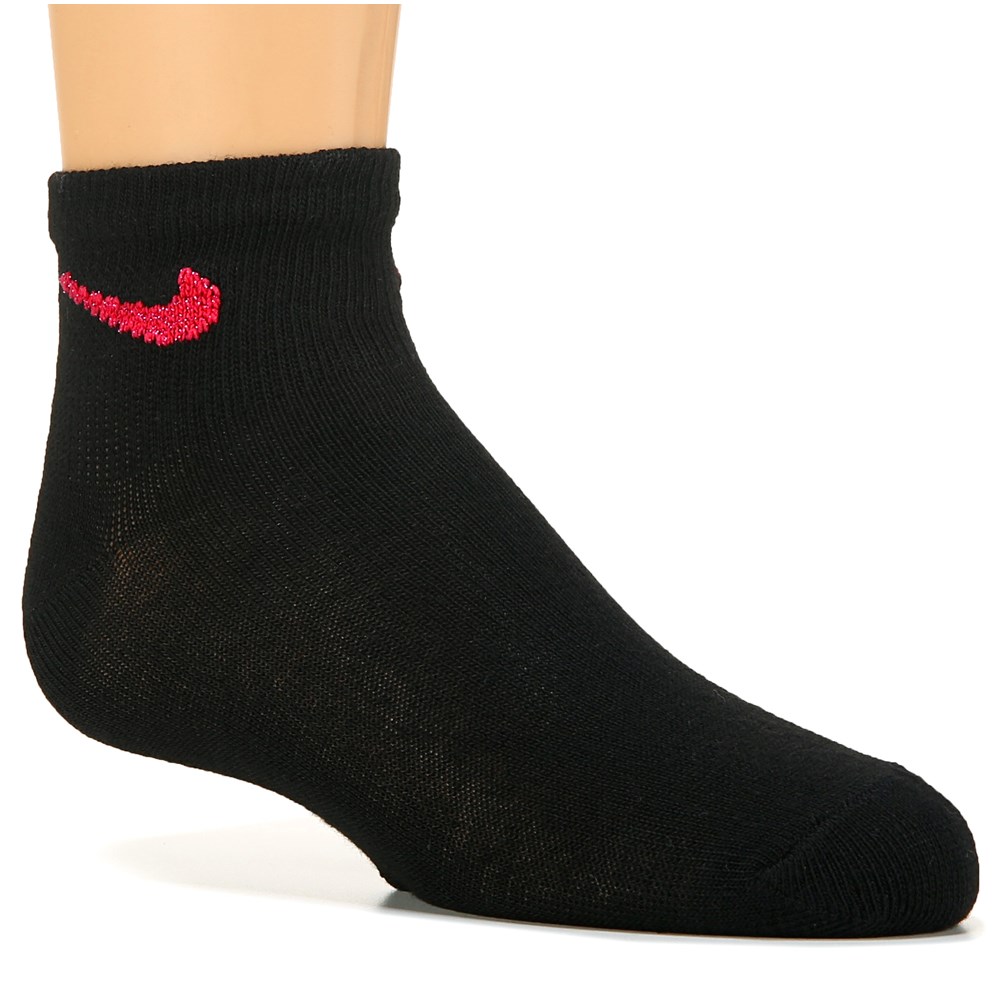 Kids' 6 Pack Youth X-Small Ankle Socks