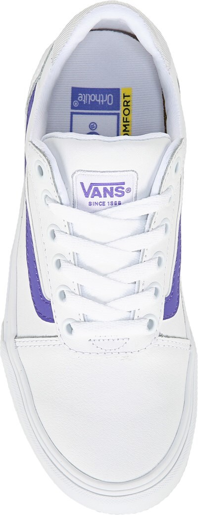 low top purple vans