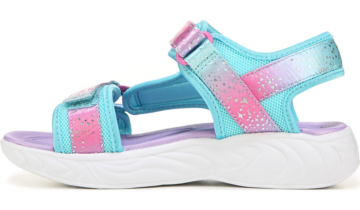 Zone Girls Unicorn Clog Sandal in Pink 