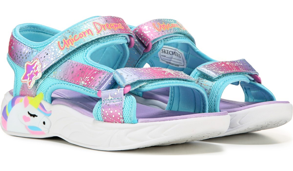 Kids' Unicorn Dreams Light Sandal Little/Big | Famous Footwear