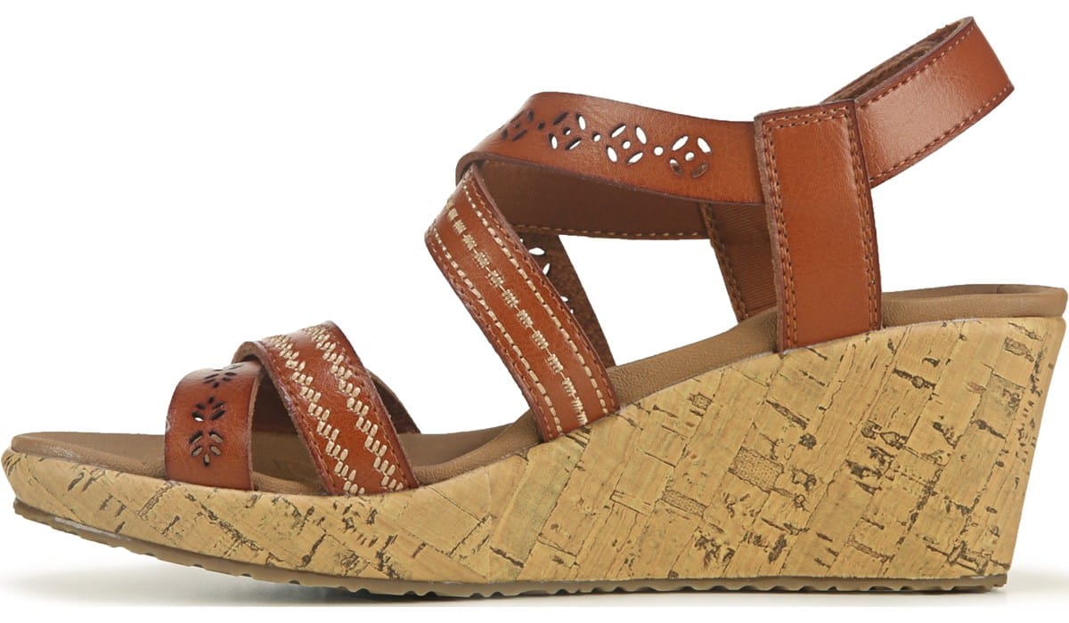 Skechers Women's Beverlee Delicate Glow Wedge Sandal | Famous Footwear