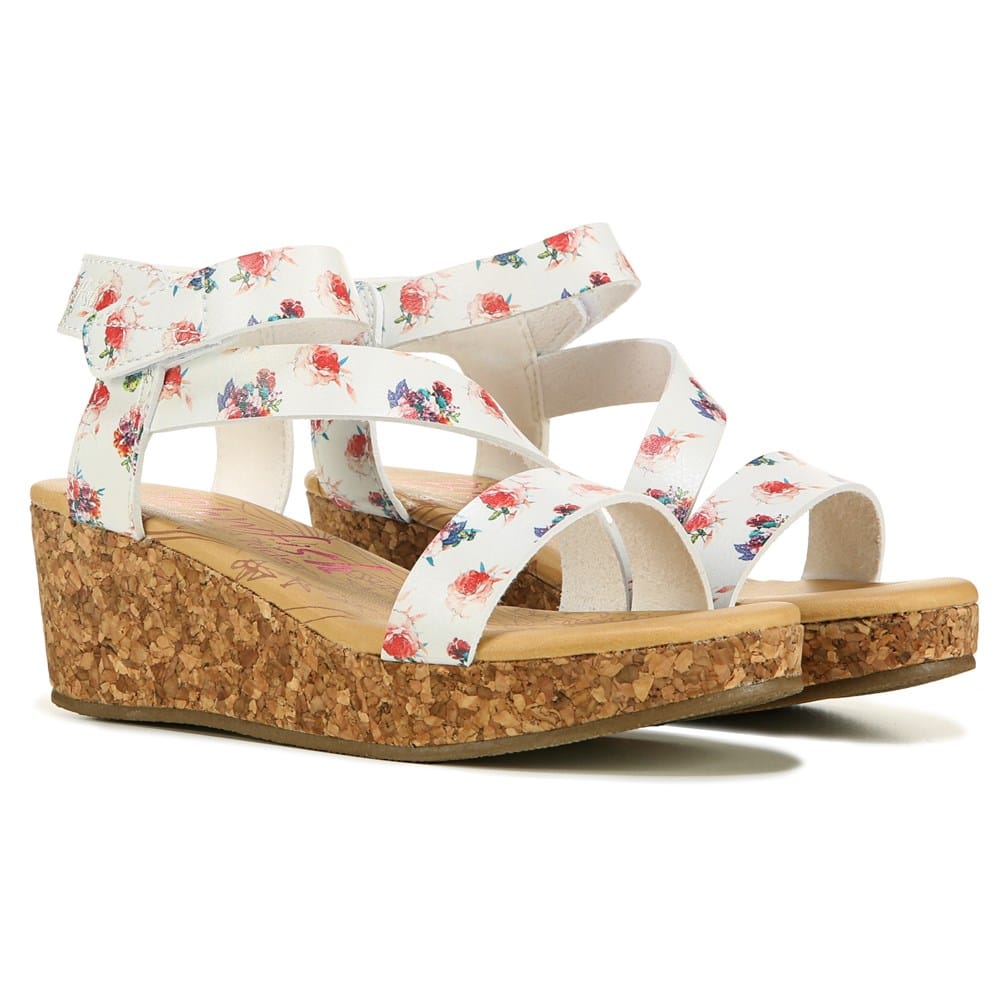 Blowfish Malibu Kids' Loverli Wedge Sandal Little/Big Kid | Famous Footwear