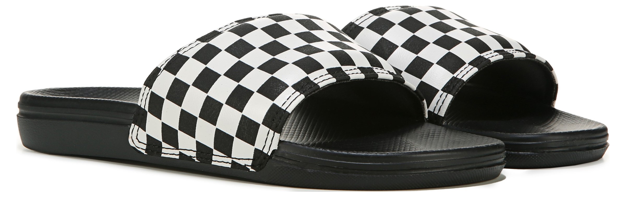 NEW Boys Flip Flops Sport Sandals Size 12-13 Medium Kids Black Slides Shoes 