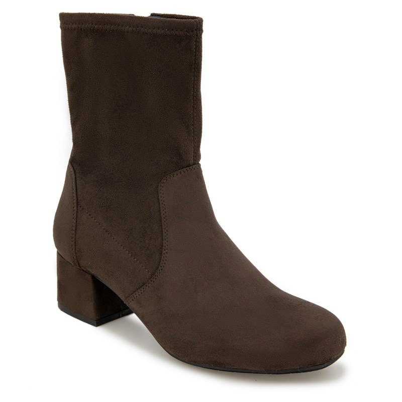 Kenneth Cole Reaction Women's Road Stretch Booties (Chocolate) - Size 6.5 M