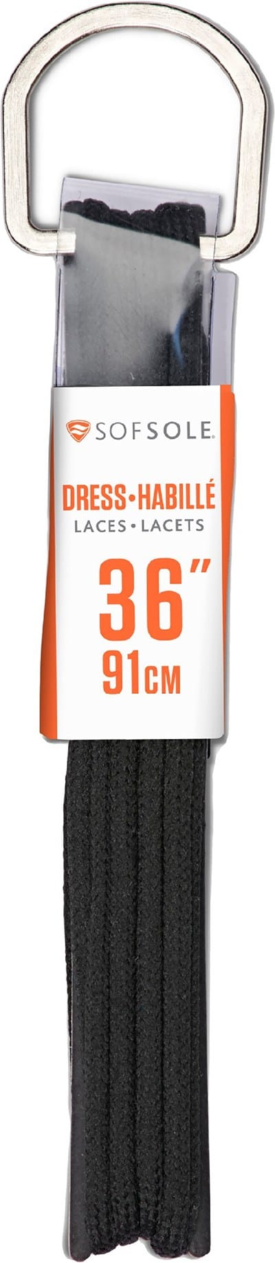 chinese dress ladies Black Round Elastic Dress Shoe Laces 24 in main image 0