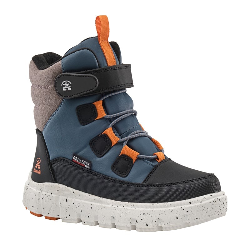 Kamik Kids' Seeker Waterproof Winter Boot Big Kid Boots (Stormy) - Size 5.0 M