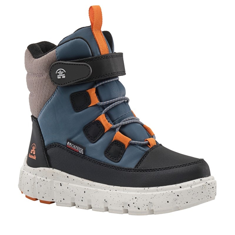 Kamik Kids' Seeker Waterproof Winter Boot Little Kid Boots (STORMY) - Size 2.0 M