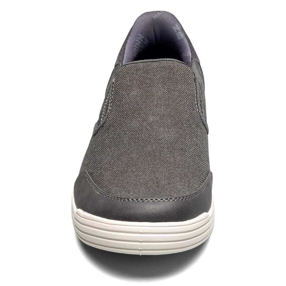 Nunn Bush Men's Kore City Walk EZ Canvas Moc Toe Slip On | Famous
