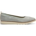 Blue Chambray Leather