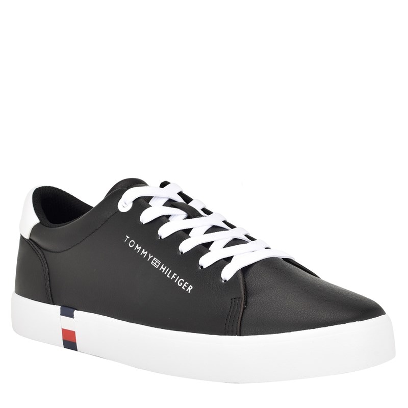 Tommy Hilfiger Men's Ramoso Casual Sneakers (Black/White) - Size 9.0 M