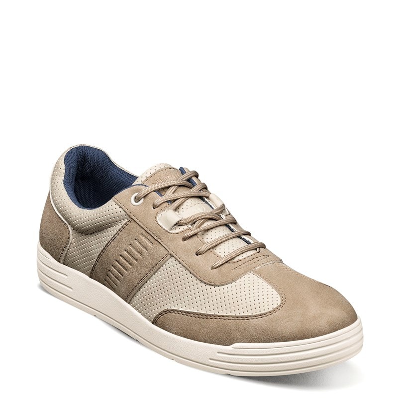 Nunn Bush Men's Kore City Walk T-Toe Oxford Shoes (Taupe Multi) - Size 12.0 M