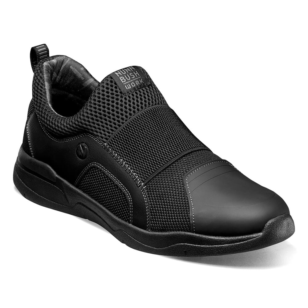 Nunn Bush Men's Grazie AP1 Work Splash Guard Slip On | Famous Footwear