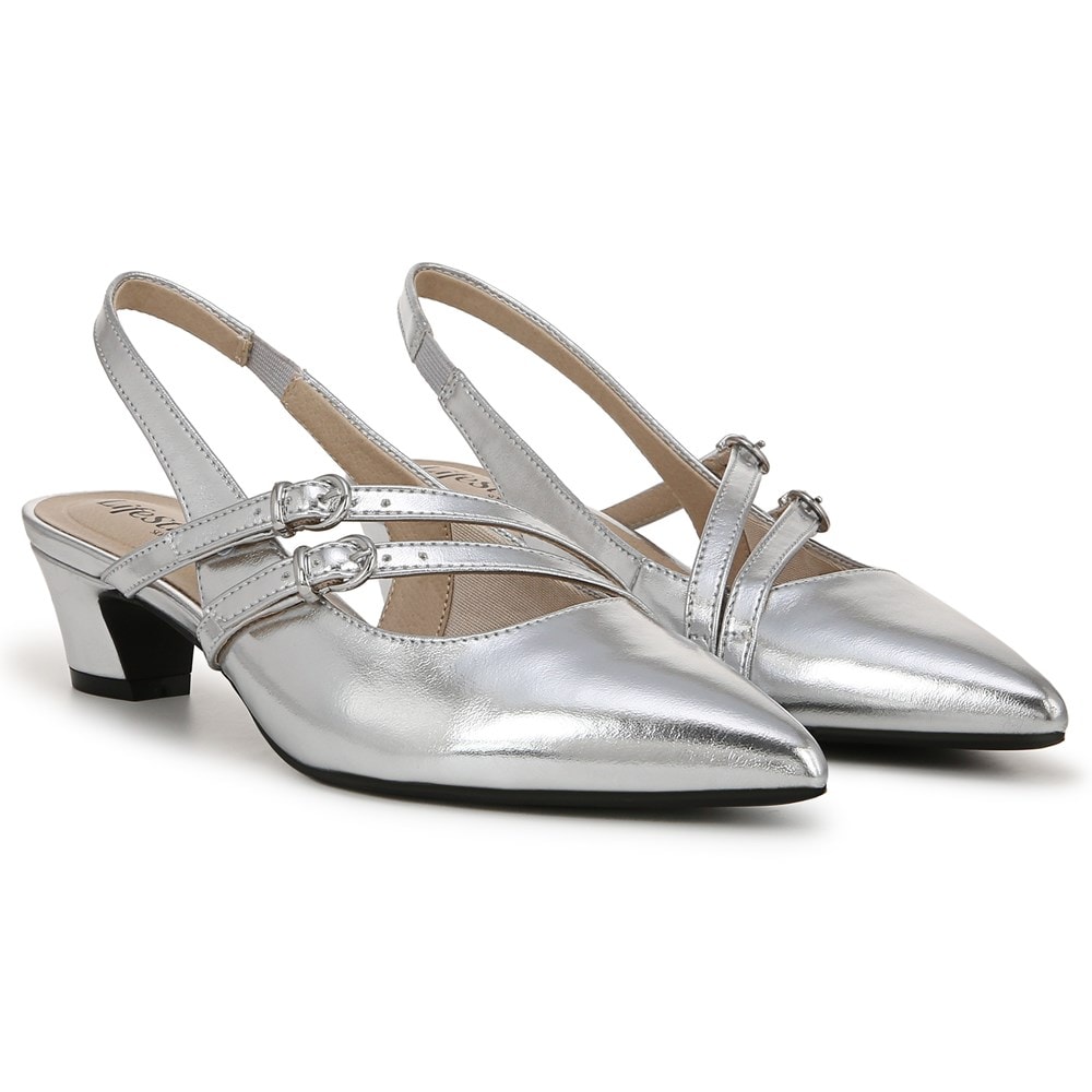 LifeStride Women's Monique Slingback Pump Famous Footwear