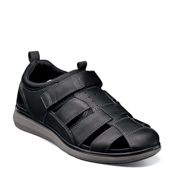 Florsheim Venture Fisherman Sandal 13 Men's Black