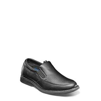 Nunn Bush Otto EZ Moc Toe Slip On Loafer Dress Shoe, Gunmetal Gray, 8M Leather 7529639_Gray?wid=400&hei=400&  main image 4