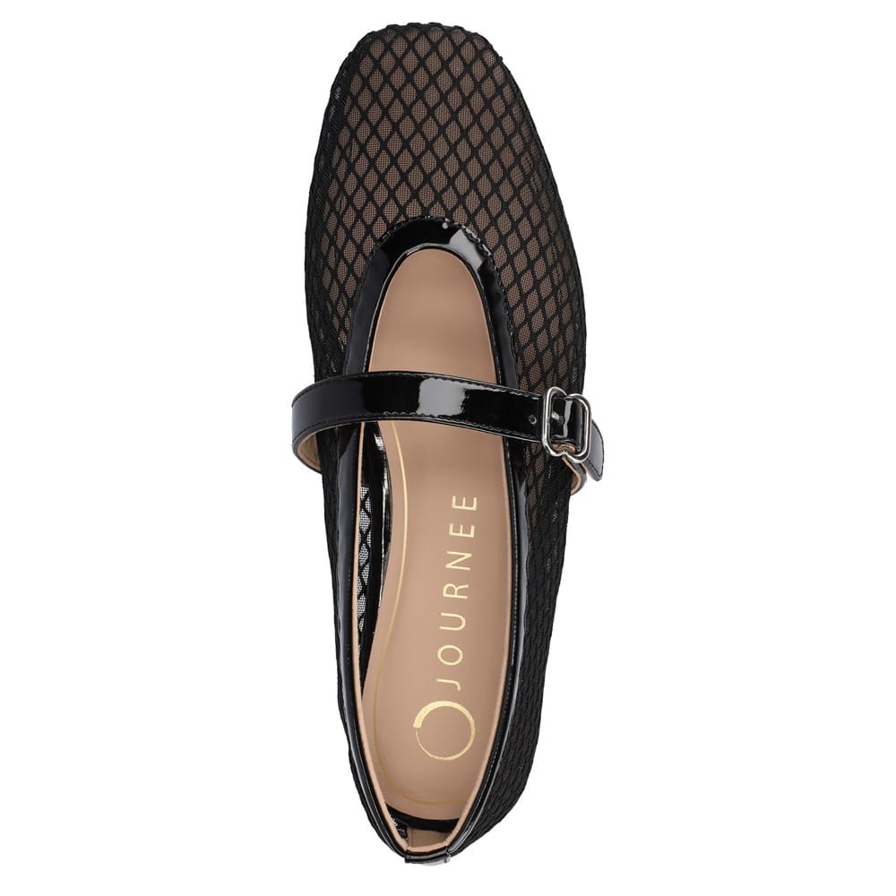 Journee Collection Kamie Womens Round Closed Toe Mary Jane Shoes In