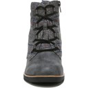 Women's Zone Medium/Wide Lace Up Wedge Bootie - Front