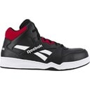 Black/Red Leather