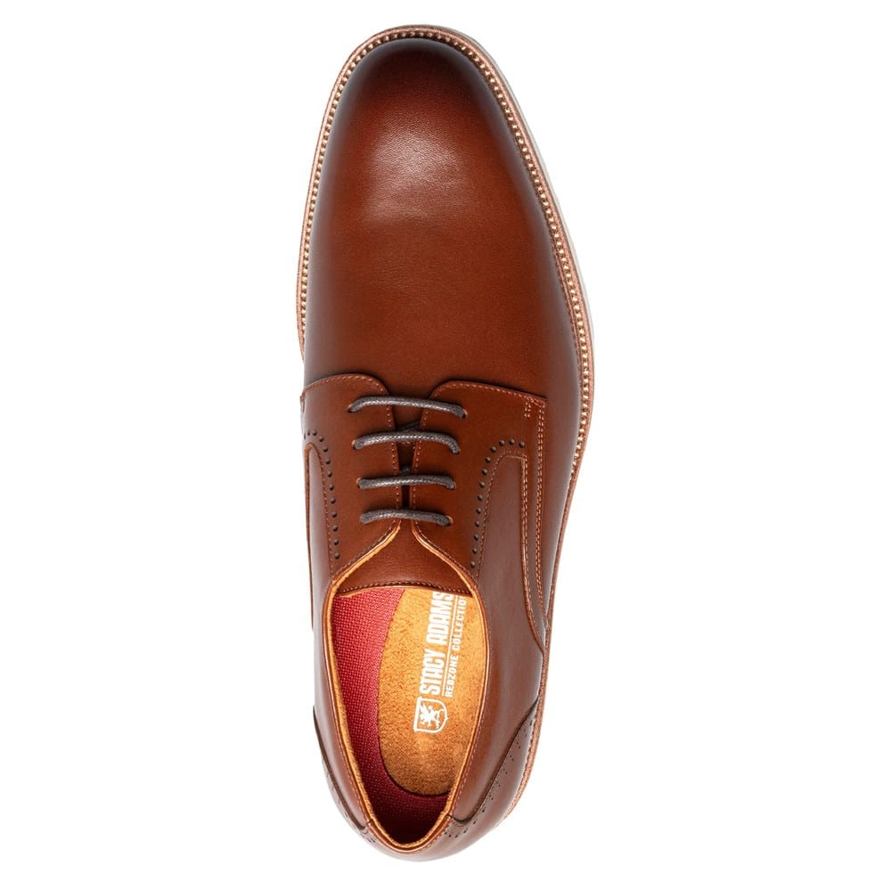 Stacy Adams Wescott Oxford Stringate Uomo - Navy, Taglia 44.5 EU, Suola EVA Leggera