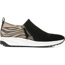 Black Zebra Leather