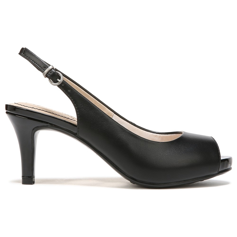 LifeStride Women s Teller Narrow Medium Wide Peep Toe Pump