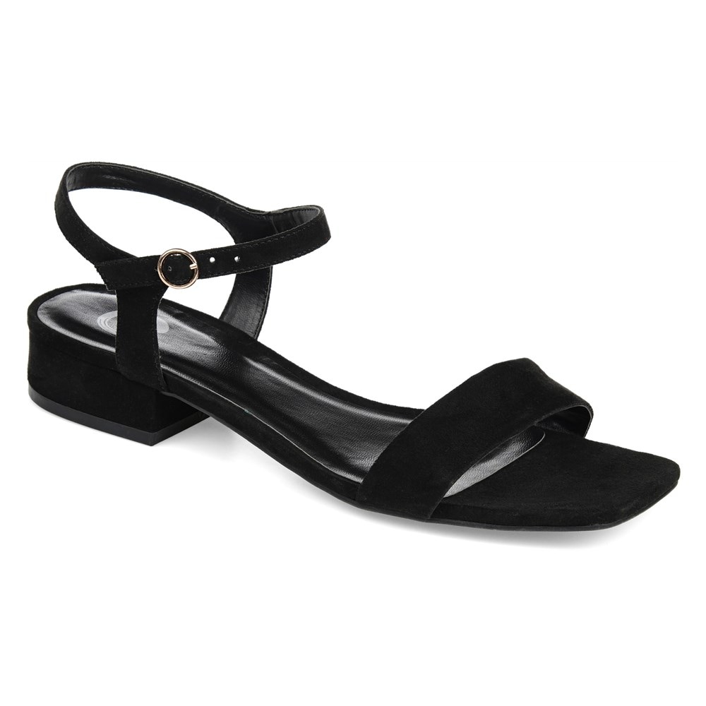 Journee Women s Beyla Block Heel Sandal Famous Footwear