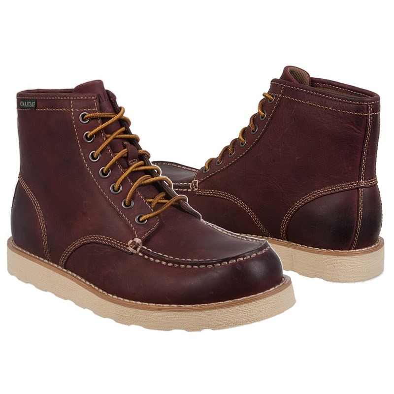 Eastland Men's Lumber Up Moc Toe Lace Up Boots (Red Leather) - Size 9.0 D
