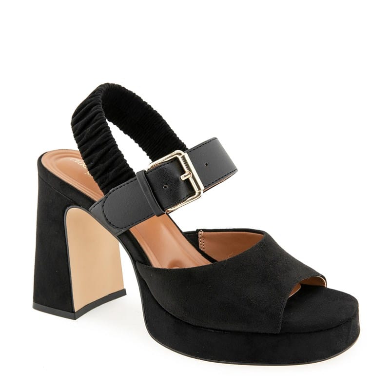 Christian Siriano Women's Finzee Platform Dress Sandals (Black) - Size 10.0 M