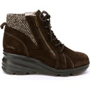 Dark Brown Suede